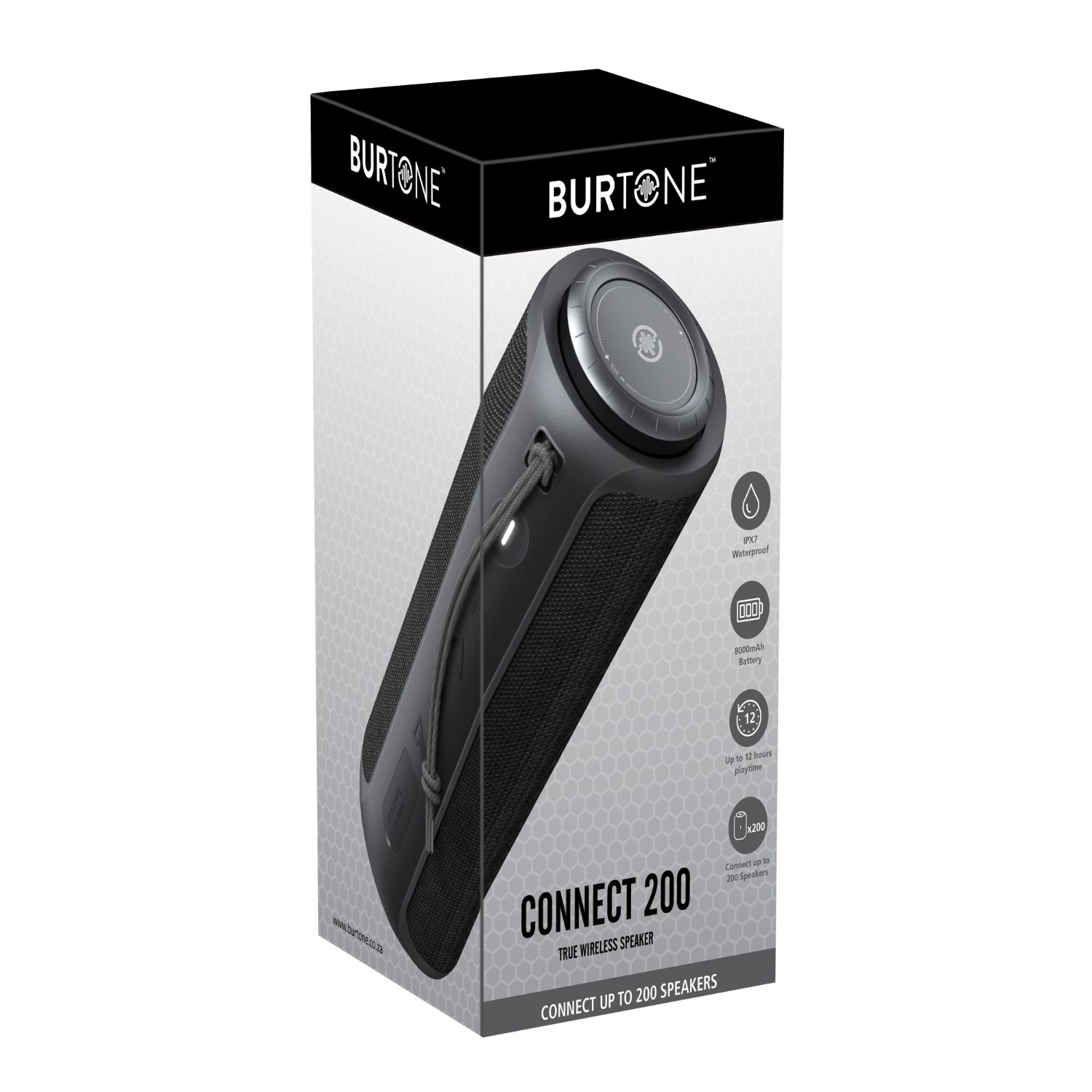 Burtone Connect 200 True Wireless (TWS) Speaker (Black) - Image 4