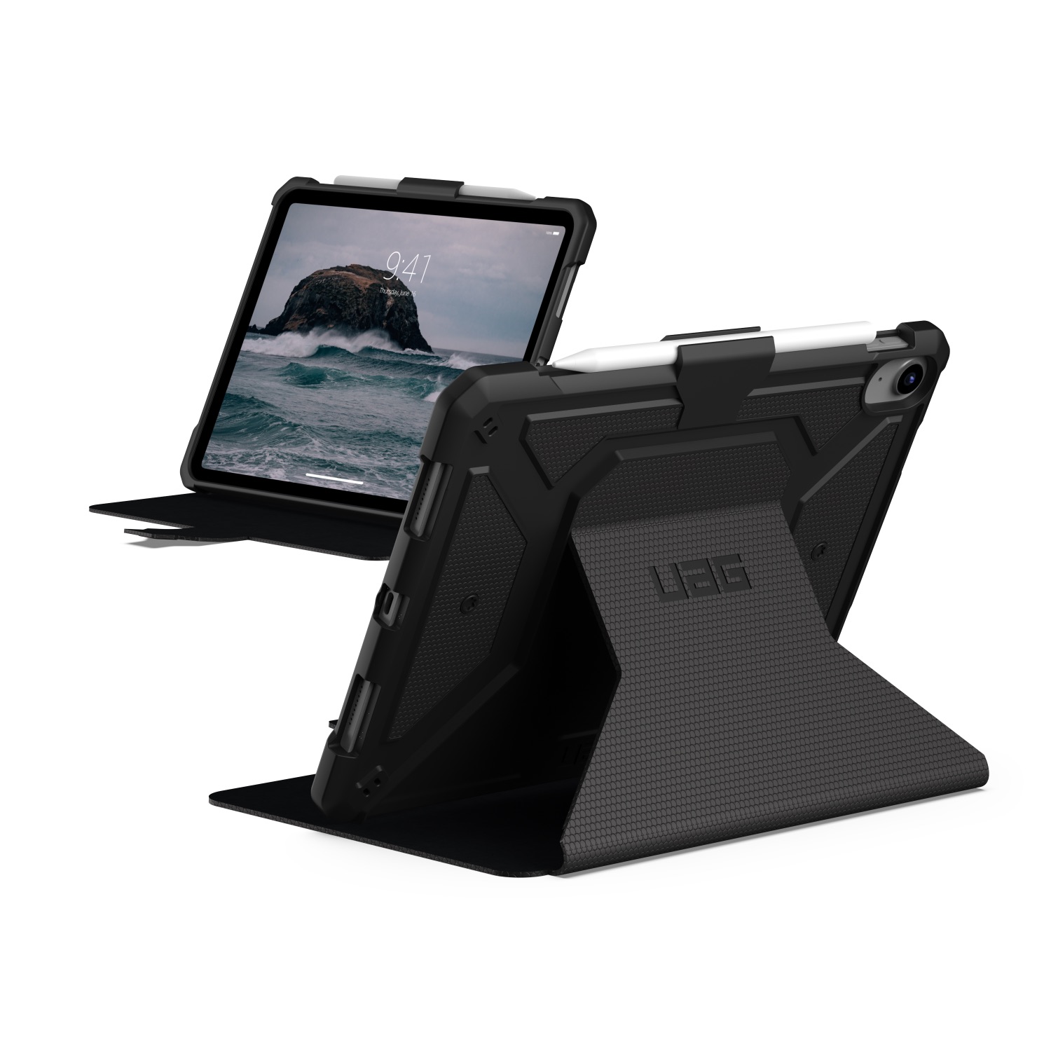 UAG Metropolis Tablet Case - Apple iPad 10.9 (2022) (10th Gen) (Black)