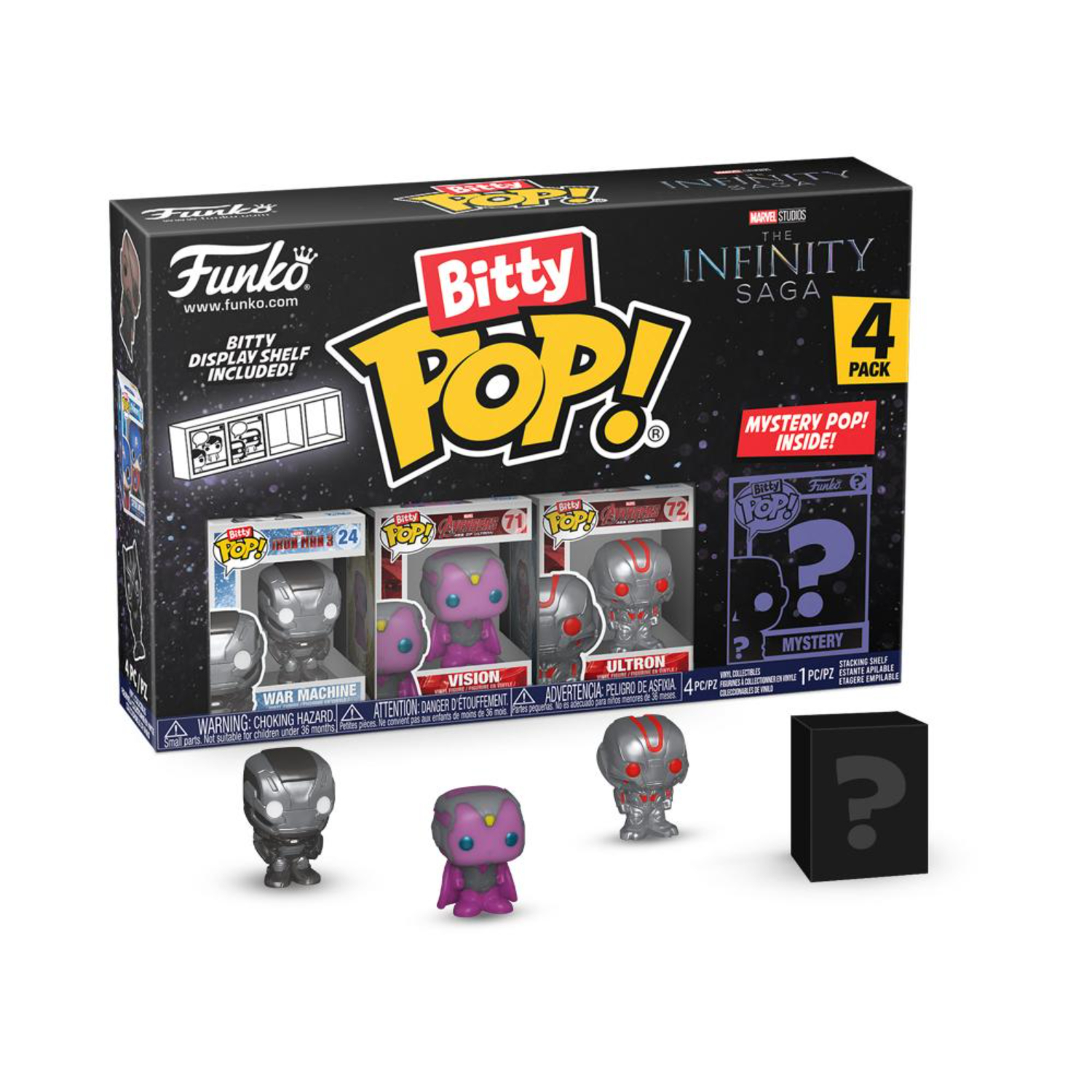 Funko Bitty Pop!: Marvel The Infinity Saga - Series 3 4 Pack - Image 2