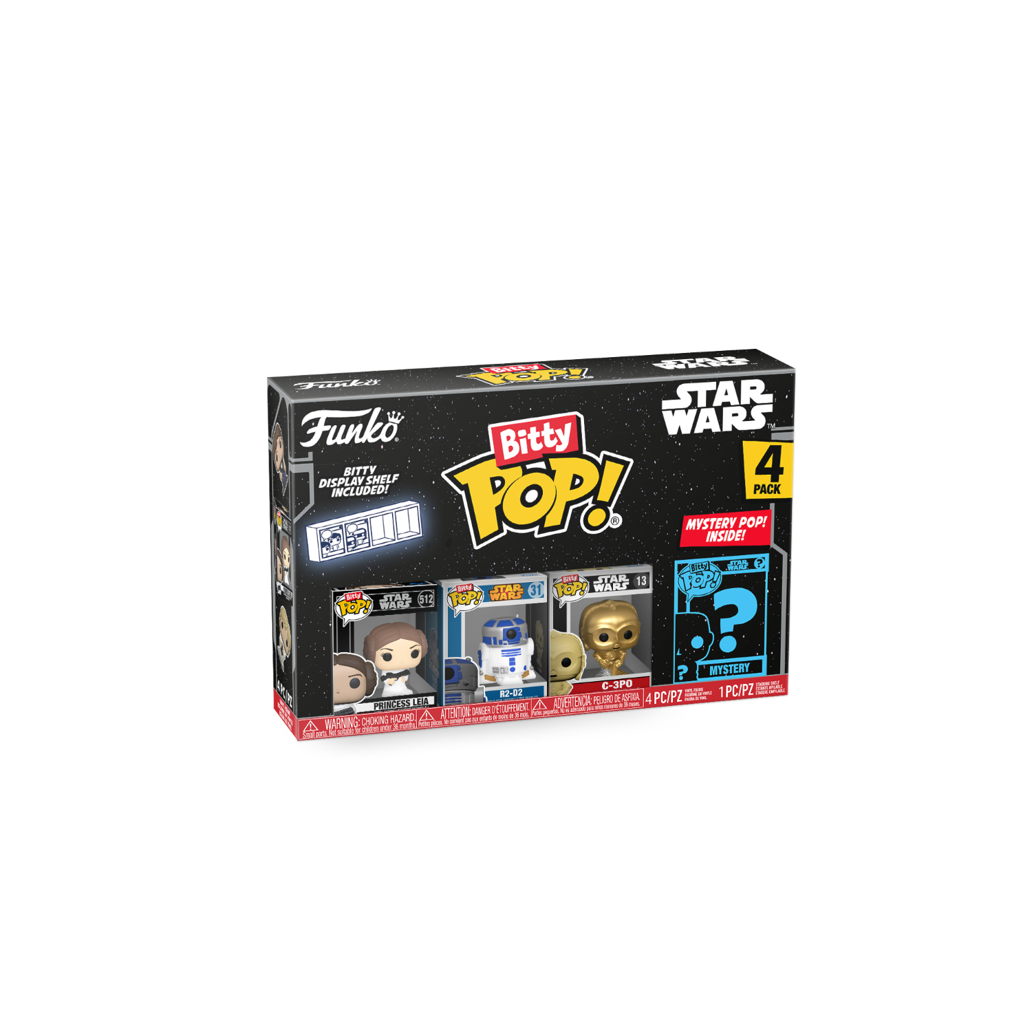 Funko Bitty Pop!: Star Wars - Series 2 4 Pack