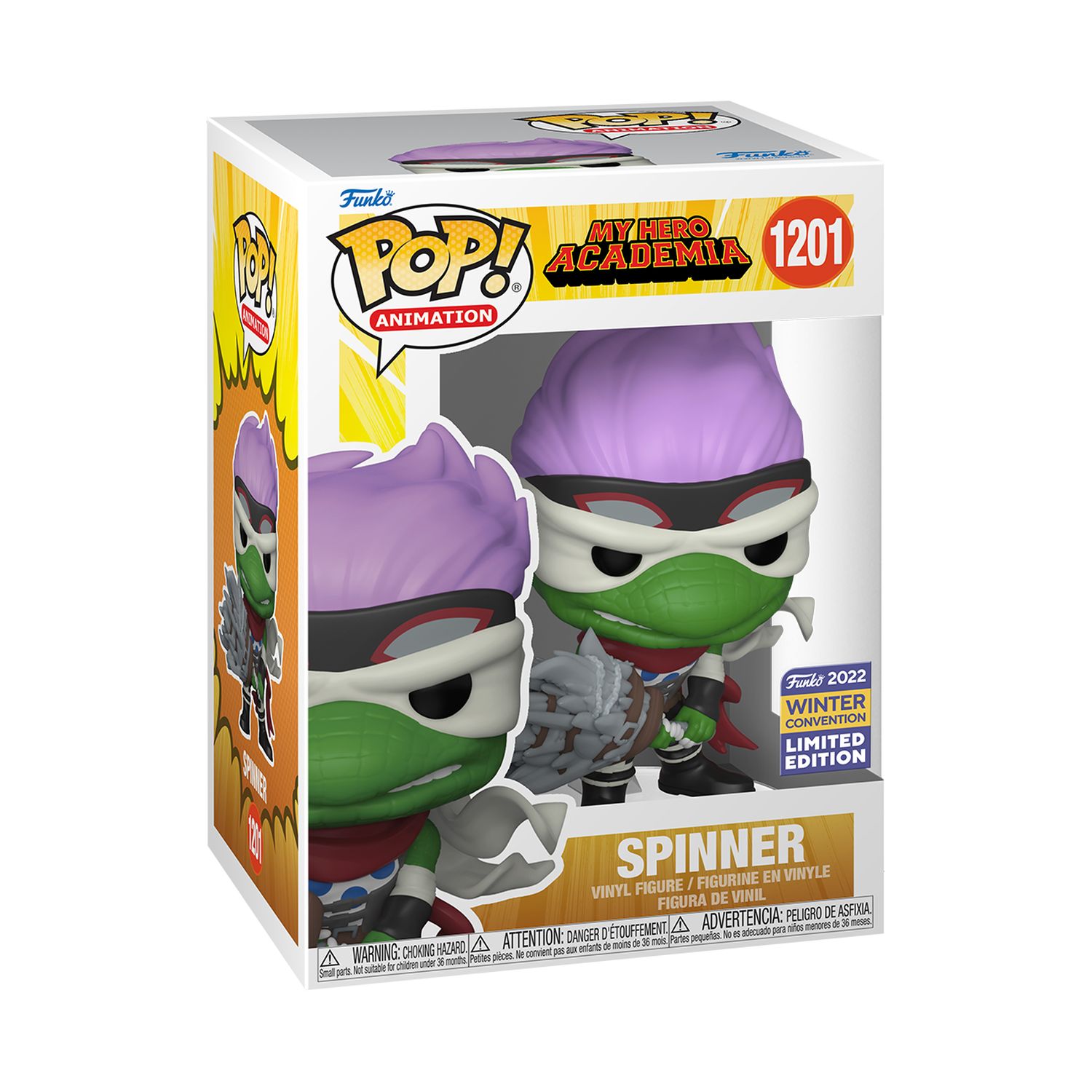 Funko Pop! Animation: My Hero Academia - Spinner (Funko 2022 Winter Convention Limited Edition) - Image 2