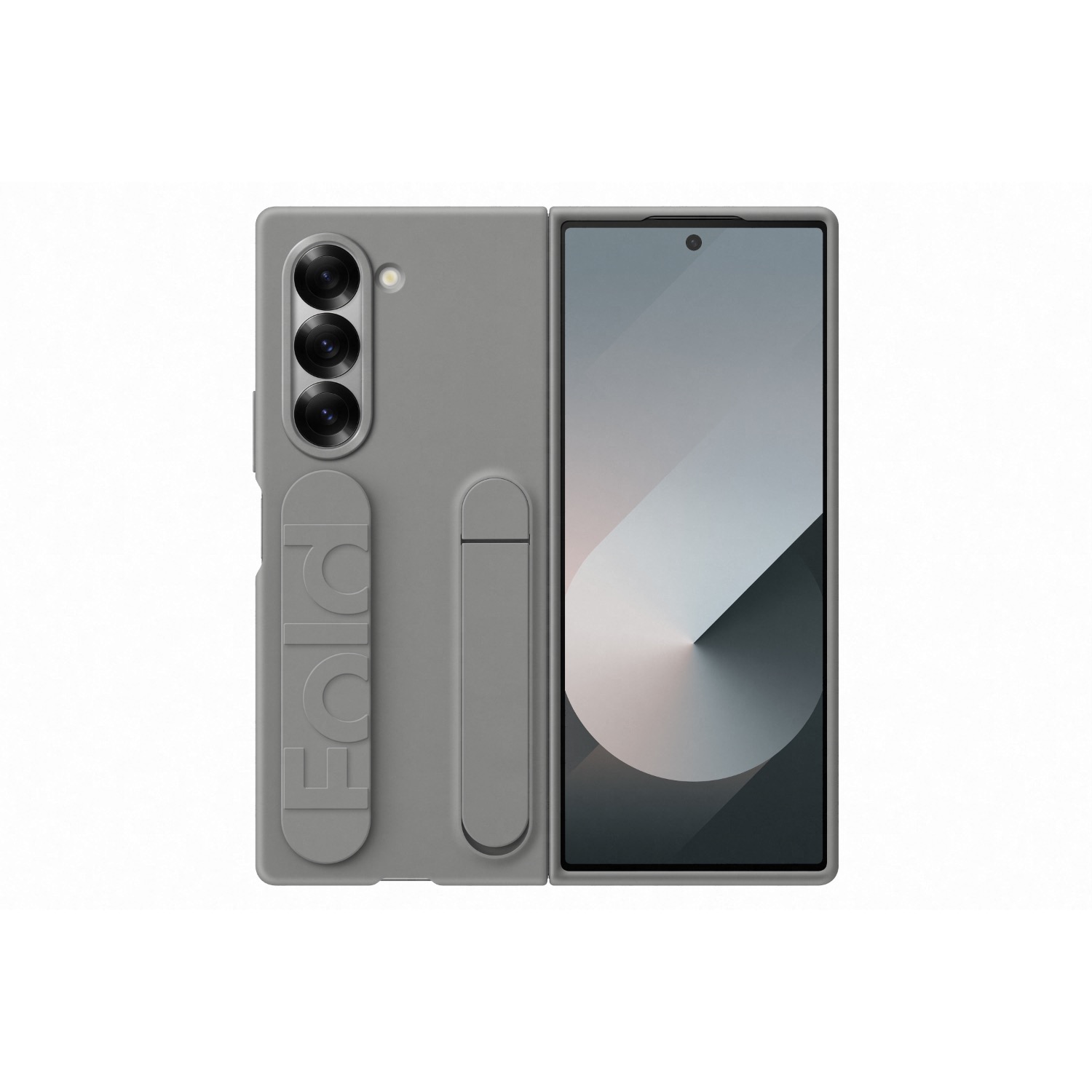 Samsung Original Standing Cover With Strap - Samsung Galaxy Z Fold6 (Grey)