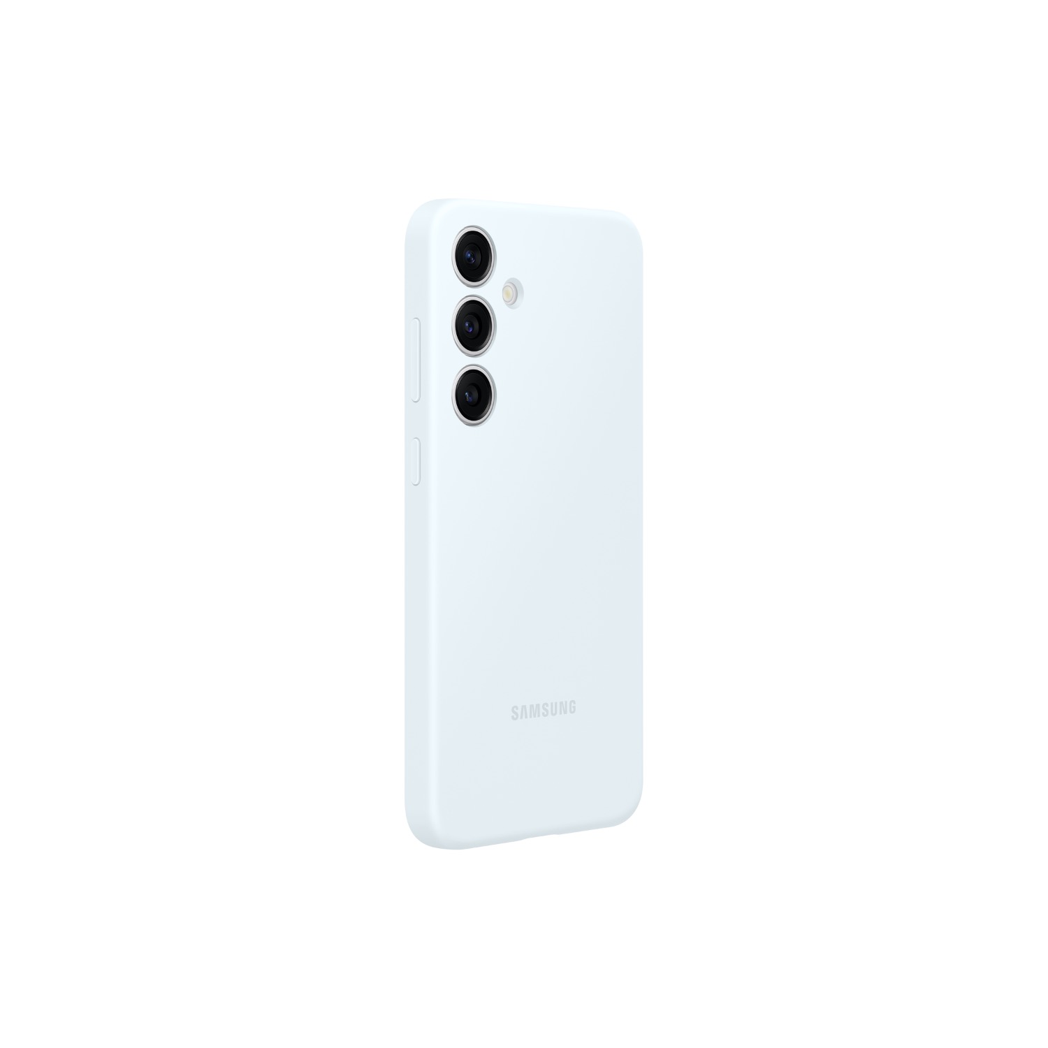 Samsung Original Silicone Cover - Samsung Galaxy S24 Plus (White) - Image 3