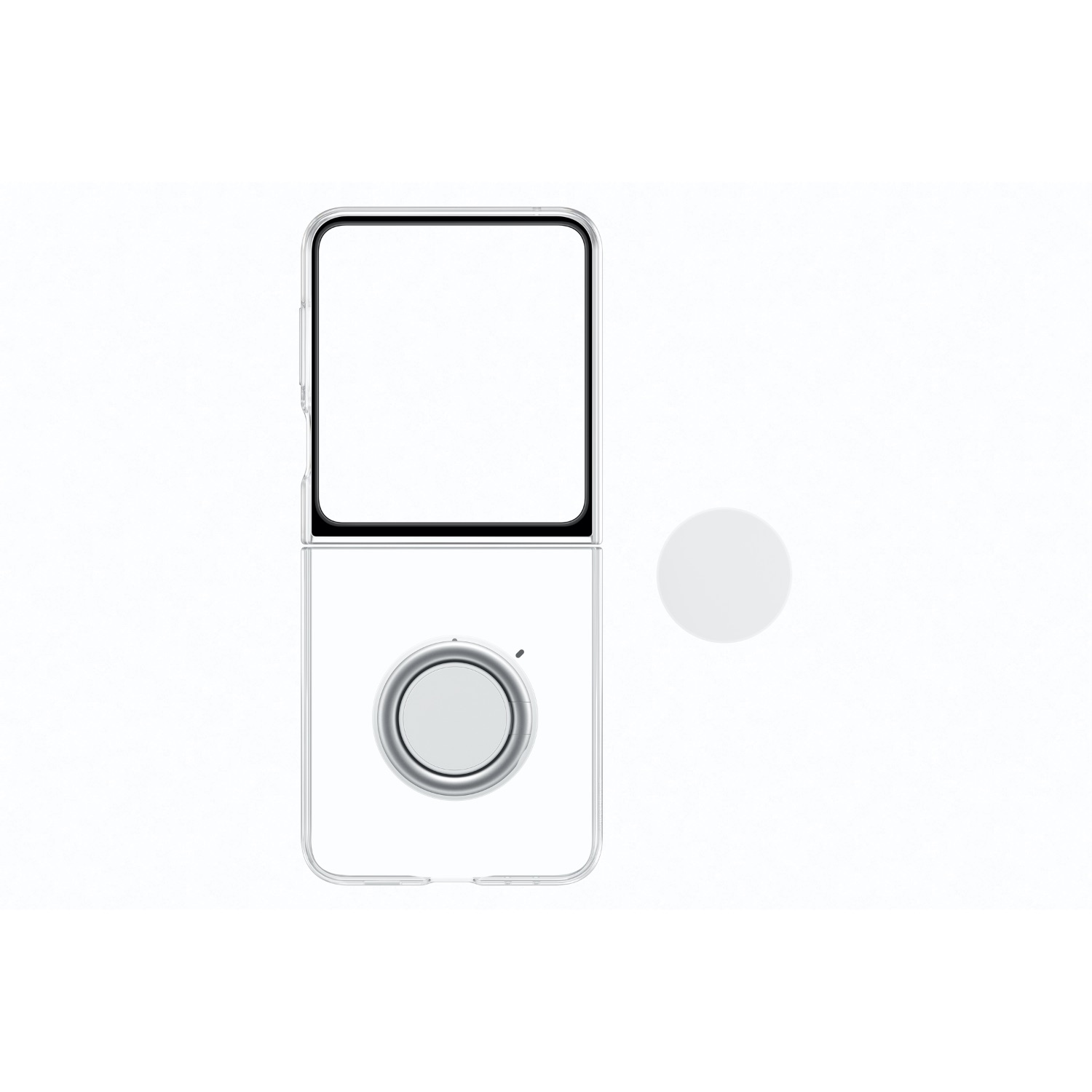 Samsung Original Clear Gadget Cover - Samsung Galaxy Z Flip5 (Clear)