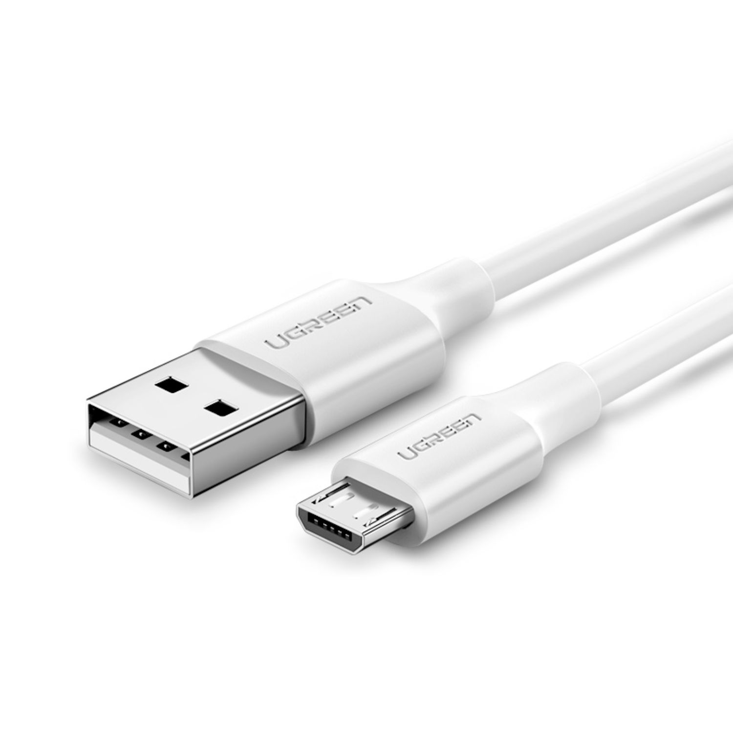 UGREEN 1.0m USB To Micro USB Cable (White)